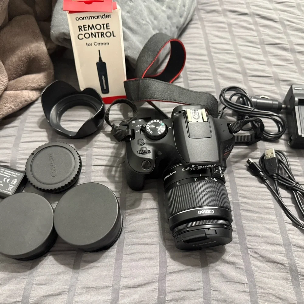 Canon EOS Rebel T6 Black Digital Camera